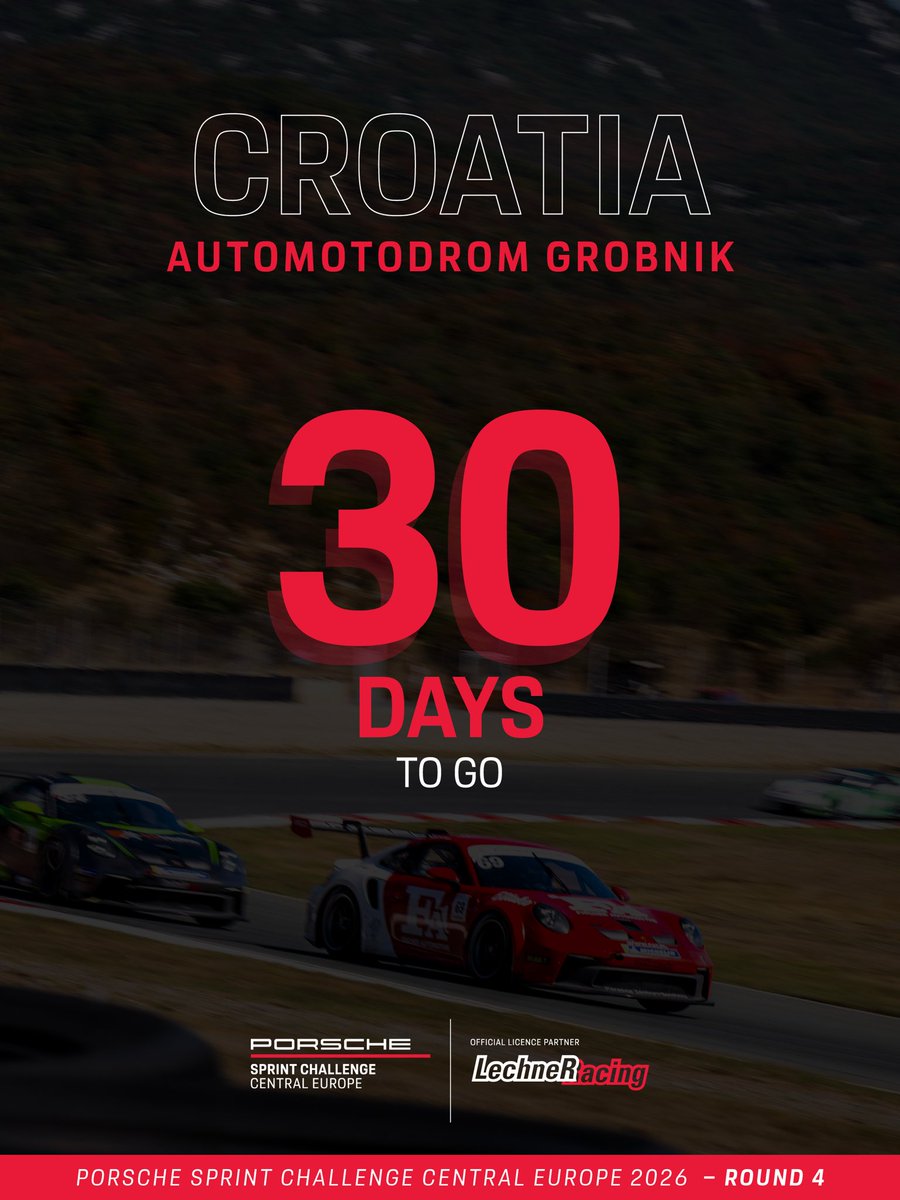 PorscheSprint's tweet photo. Three rounds down. Three more to go. ๐๏ธ
The summer break is flying by, and preparations for Round 4 are already in full swing. Only 30 days to go until the Porsche Sprint Challenge Central Europe returns to Grobnik.
See you back on track! ๐
#PorscheSprintChallenge #PSCCE https://t.co/NDgi3qWnyp