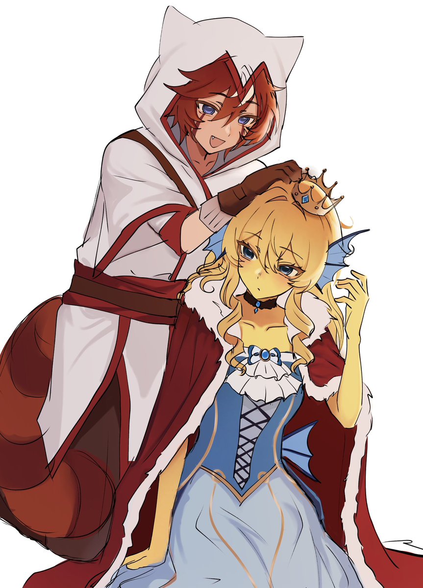laninyan's tweet photo. 𑣲 detective duo!!

#ewronfanart #princezamfanart #qsmp https://t.co/VnBP68SZ9p