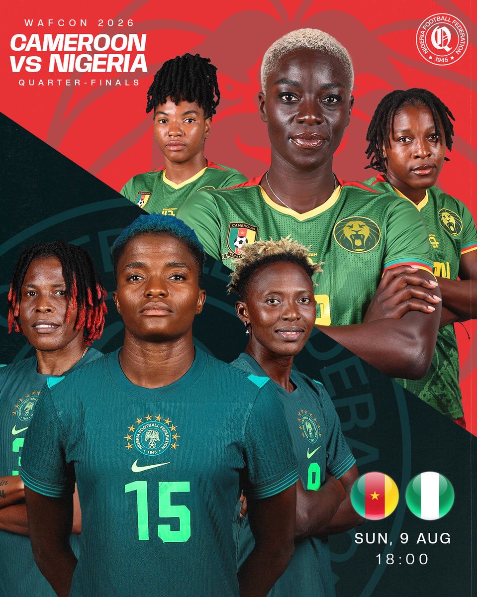 NGSuper_Falcons's tweet photo. A Familiar Face Awaits 🇨🇲 https://t.co/GyCjqUsC4y