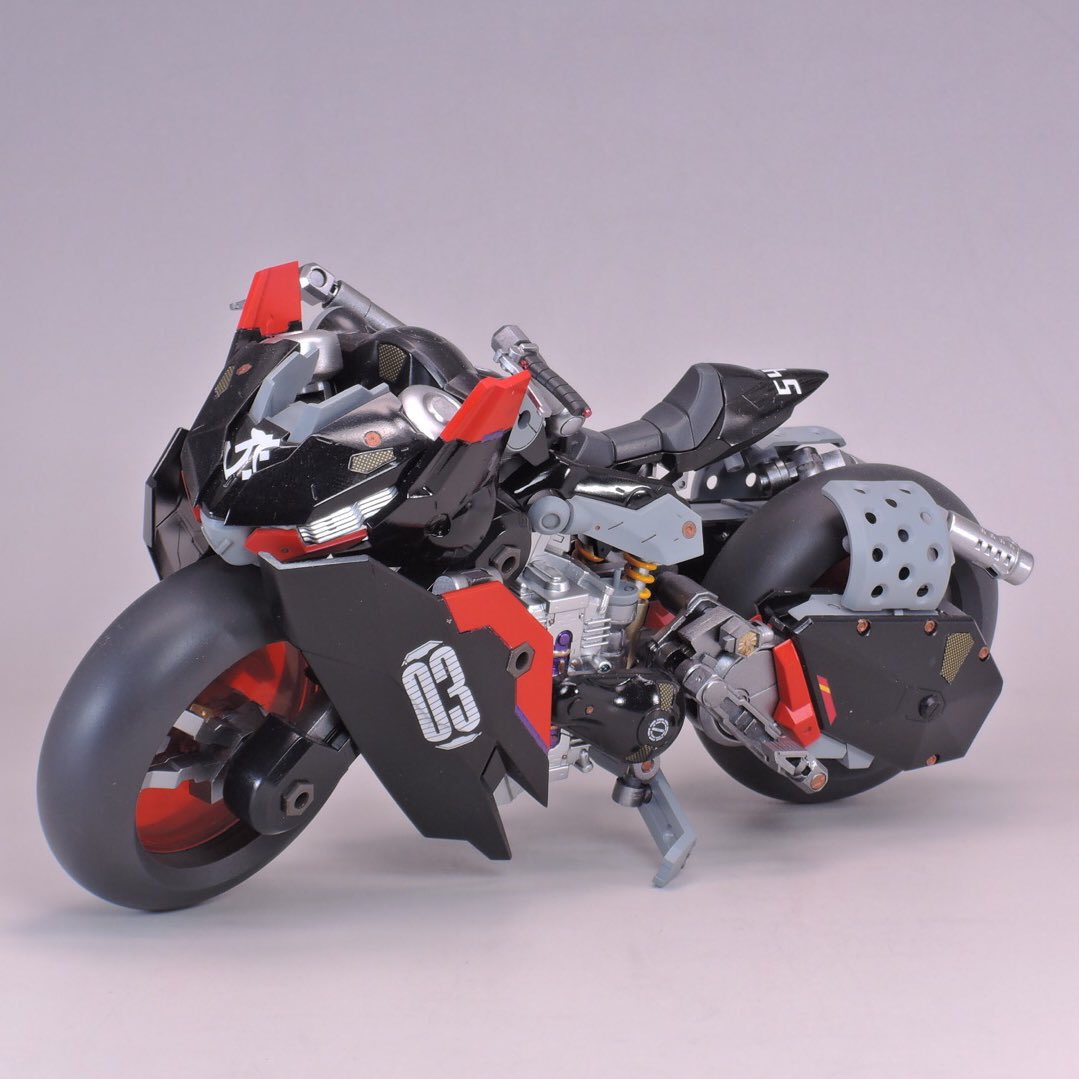confoco0423's tweet photo. いつからフレームアームズでバイク作ってたのか遡ったら2017年からだった。
9年前！？
まさかそんなご冗談を… https://t.co/h71uSIxwWF