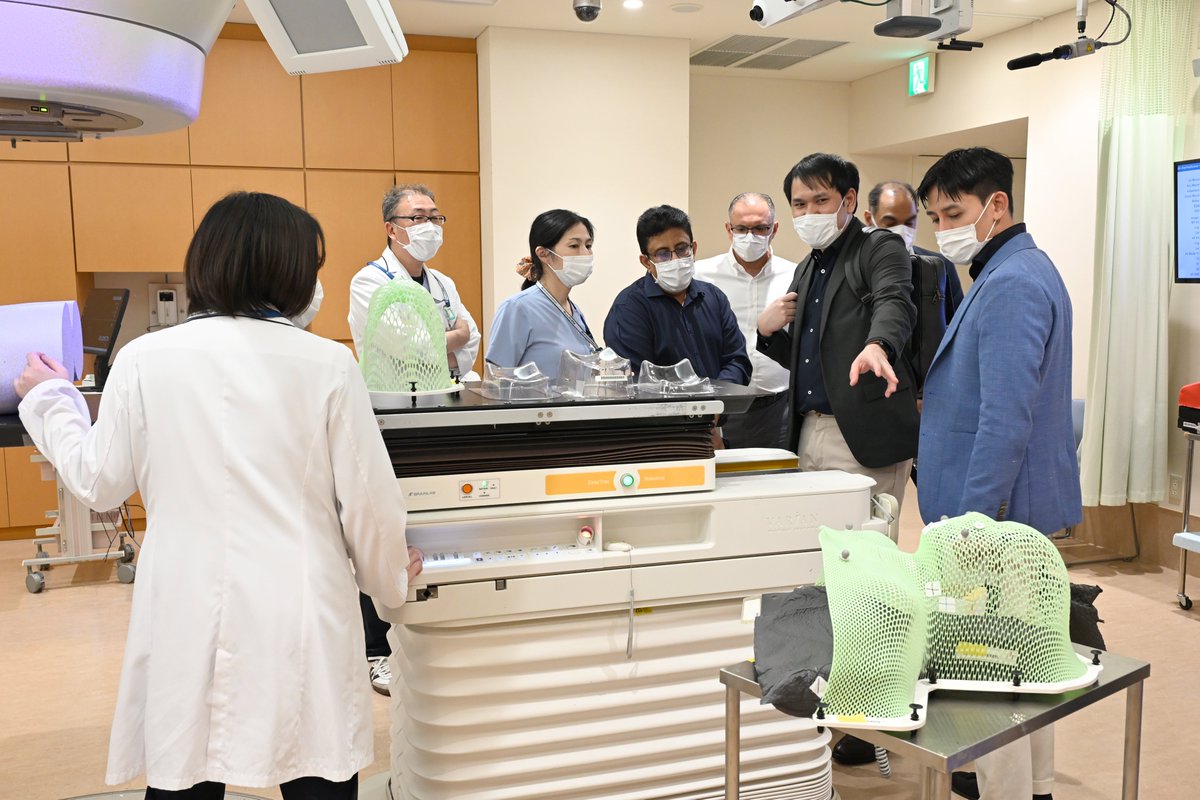 IAEATC's tweet photo. In its role as a Rays of Hope Anchor Centre, Japan hosted an @IAEAorg regional workshop last week for radiation oncologists and medical physicists from 21 countries on advanced brachytherapy for gynaecological cancer treatment at @Ganken_hosp. https://t.co/W13Ai5kRNY