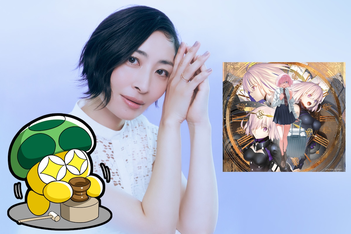 comic_natalie's tweet photo. 【特集】「『FGO』主題歌ベストアルバム 余韻」
坂本真綾×奈須きのこ対談
https://t.co/gu4kXr2t4r

🌟「FGO」にとって坂本真綾は“輝ける一番星”
🌟物語に影響を受け、与え続けた主題歌たち
🌟今だから話せる「逆光」「時計」に込めた思い

#FGO11周年 https://t.co/2B0wzCMDRI