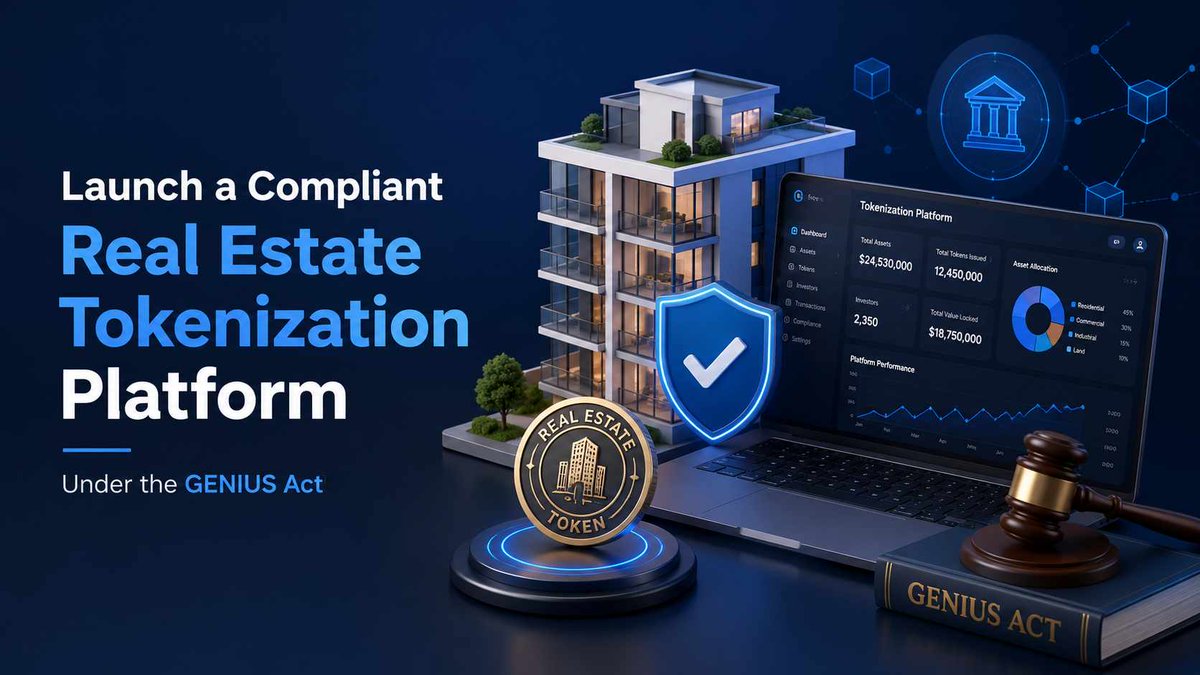 Blockchain_BAF's tweet photo. Real estate tokenisation does not fail at the idea stage.

 It fails when compliance, infrastructure, and user experience are treated as separate problems.

For teams building tokenised real estate platforms, the biggest challenge is creating a system where asset ownership, regulatory requirements, and blockchain technology work together from the beginning.

A few practical considerations make a major difference:

• Choose a token standard and blockchain architecture that support transparency, security, and future scalability.
• Design compliance into the platform, including investor verification, ownership rules, and regulatory reporting processes.
• Build smart contracts with clear logic for asset transfers, distributions, and automated operations.
• Create a user experience that makes blockchain-based ownership simple for investors, not just technically sound.

At Blockchain App Factory, we see that successful tokenisation projects require more than deploying tokens. They need careful planning across technology, legal frameworks, and real-world asset workflows.

The strongest platforms are built by solving operational challenges early rather than adding compliance and security layers later.

What do you think is the biggest challenge for enterprises entering real estate tokenisation regulation, technology, or adoption?
https://t.co/Dod1ZNjtud