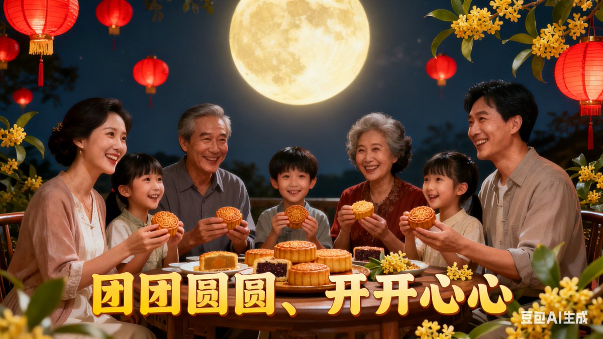 AnneNaftelpn's tweet photo. [Wishing everyone warm Mid-Autumn vibes—may mooncakes be sweet and moments with loved ones even sweeter ]， https://t.co/5A5qDSCEIq