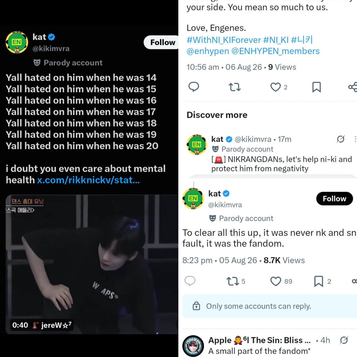 ilvevans's tweet photo. "i doubt you even care about mental health" says this bitch kikimvra who's cyberbullying hs for months now made ai deepfakes of his baby pictures, constantly gave dts,thew the most vile insults on him and now preaching morals your disgusting kikimvra your a bully yourself https://t.co/iKg0D8w7zZ