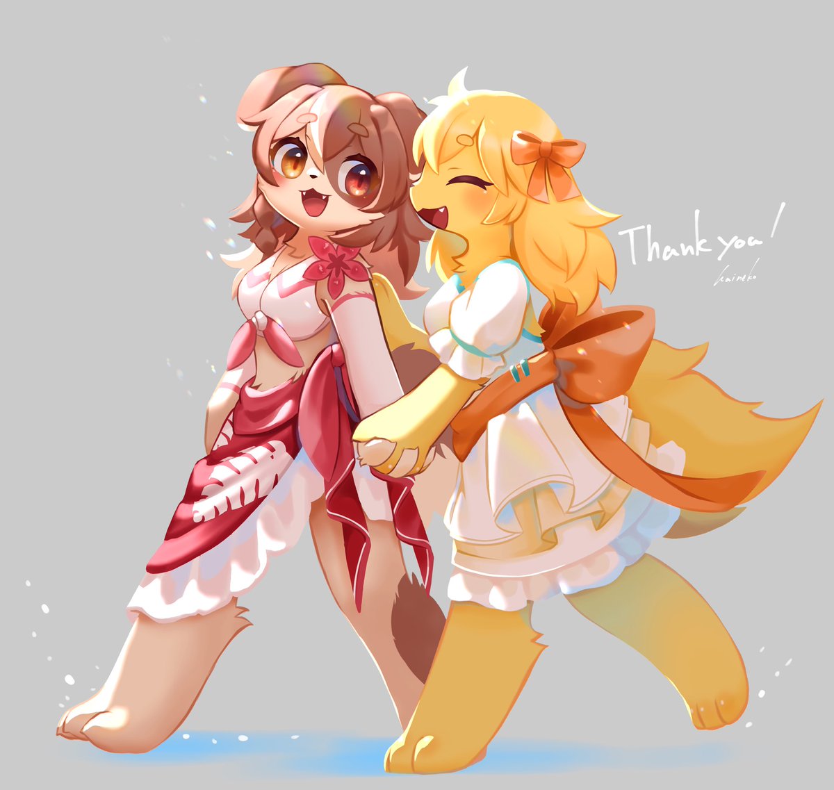 high_high_C's tweet photo. 【キャラ絵skeb】
リクエストありがとうございました！🌺🌼 https://t.co/I98K4vdSTh