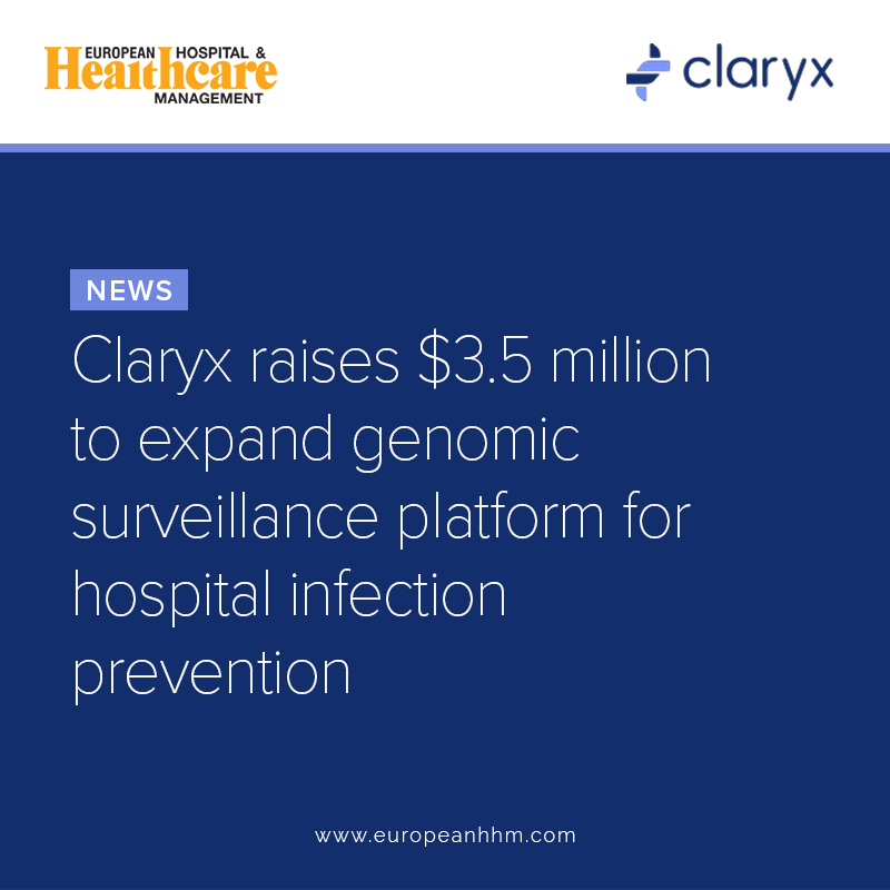 europeanhhm's tweet photo. 👉 Explore what’s next: https://t.co/q0ntczvtGS
#EuropeanHHM #Claryx #GenomicSurveillance #InfectionPrevention #HospitalInfections #Genomics #HealthTech #HealthcareInnovation https://t.co/5i8YL595Bc