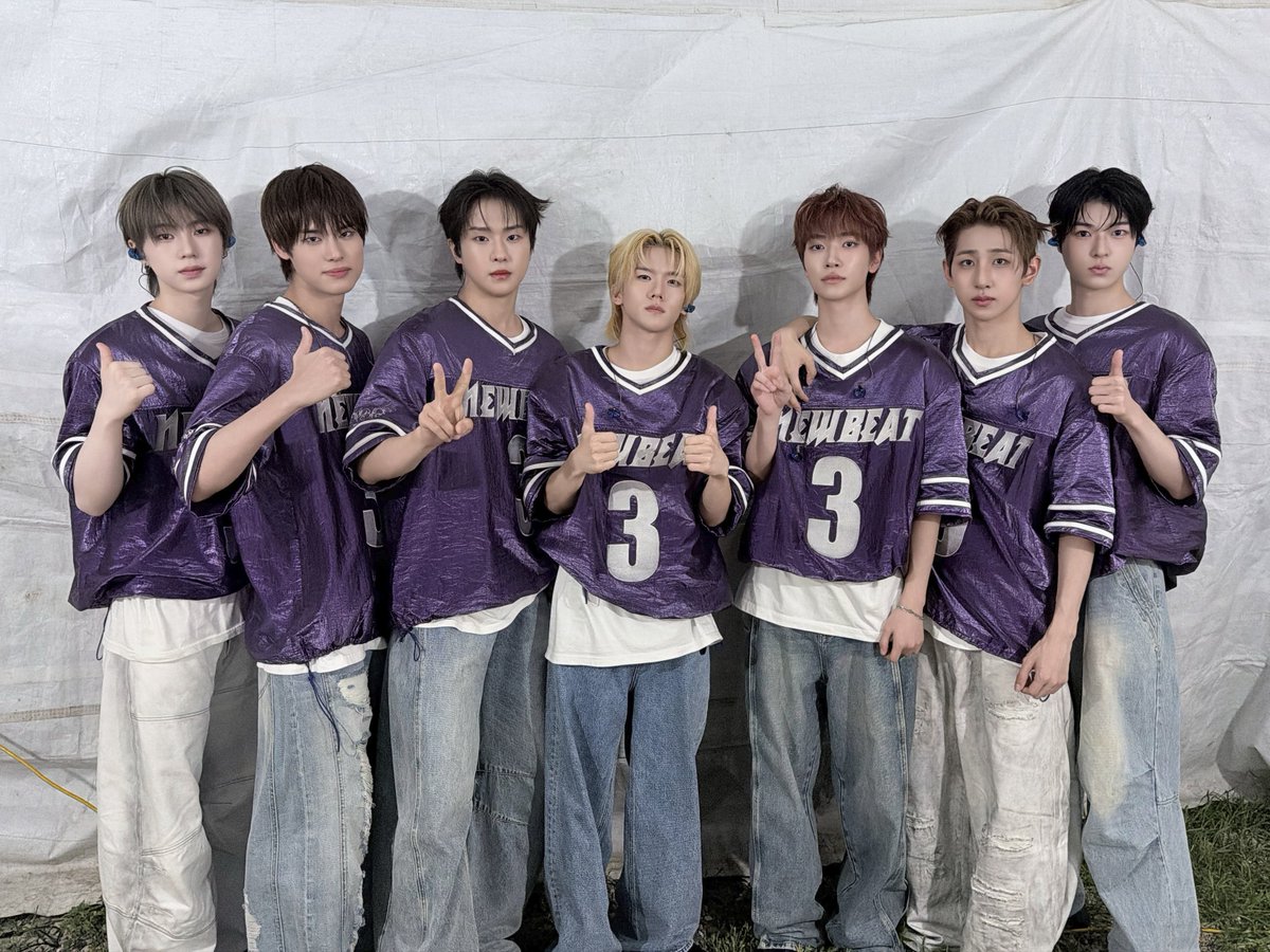 NewBeat_twt's tweet photo. [📸] 
 
260806 제16회 한국잼버리 K-POP 콘서트 종료

전 세계 스카우트 대원들과 함께한 이번 무대🌍
특별하게 준비한 Golden까지✨ 즐겨주셔서 감사합니다❤️

#NEWBEAT #NBT #뉴비트 https://t.co/qk1HvkFLcb