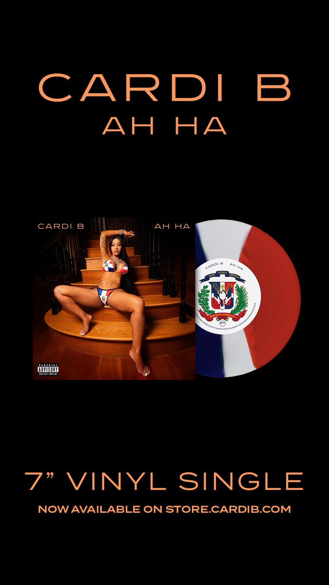 itsKenBarbie's tweet photo. 🚨| ‘AH HA’ vinyls are a one time pressing, available through 8/11 at 12pm est! Get yours before they’re gone! 

🔗: https://t.co/rbafqAPGnB https://t.co/psue3VlItZ