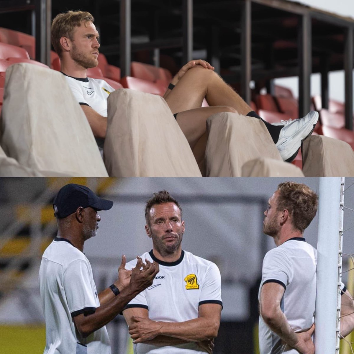 ittfc30's tweet photo. فضيحة ان يتم ترك ديابي 🇨🇵 قبل مواجهة الجزيرة المفصلية بدون بديل ‼️

الاتحاد 6 اشهر بدون بديل كانتي وحتى بعد اصابة دومبيا بالرباط ⁉️

تم استبدل الاجنبي ميتاي بالمحلي عابدي

المدرب غاضب من ما يحدث ‼️

نعم جريمة بحق الاتحاد 🟡⚫️

#FansDemandIttihadsRights https://t.co/3NBaHlqBOl