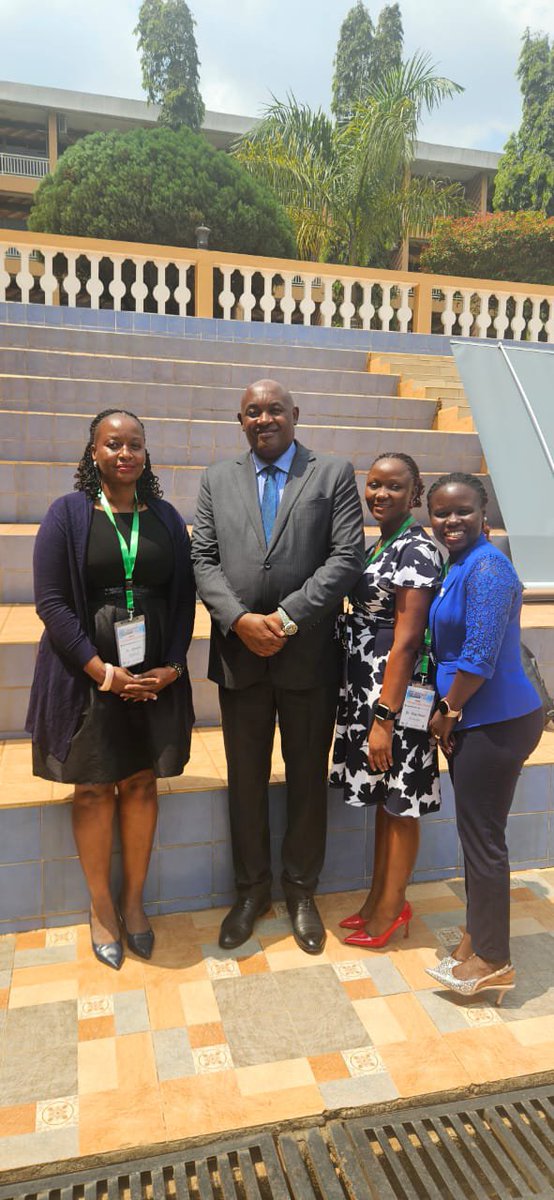 Sekuwanda's tweet photo. Great conversations at the Uganda Society for Health Scientists conference happening today and tomorrow under the theme: "Human-Centered Health Systems in Uganda: Leveraging Finance, Innovation and Digital Technologies for Lasting Impact." 
The talks are showcasing cutting edge research, stimulate critical thinking, encourage interdisciplinary collaboration and promote meaningful dialogue on the challenges and opportunities facing health systems in Uganda and beyond.

It was a pleasure to interact with the Guest of Honour, Hon. Minister of Health Dr. Chris Baryomunsi @CHRISBARYOMUNS1, who emphasized the critical role of health research in driving innovation and shaping evidence-based policy.

Together with Dr. Sheila Balinda @SheilaNina3 and Dr. Anne Kapaata @annekapaata, we're championing research that transforms health systems. @MRC_Uganda @UVRIug @UgSocScientists @rkalyes1 @STIsecretariat #HealthResearch #Innovation #DigitalHealth #Uganda