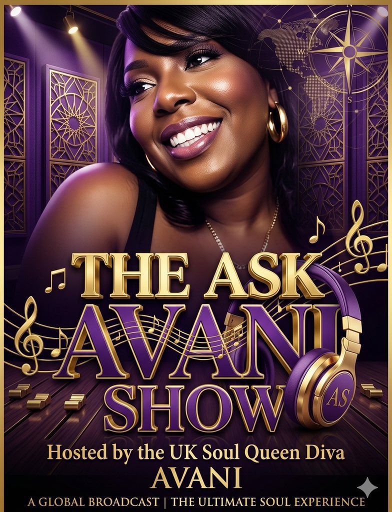 AskAvaniShow's tweet photo. Tune in2 @AskAvaniShow REPLAY NOW!
Replay show:
https://t.co/YXOHMGsN0Y on Thurs 3pm UK GMT
💻📱🌎
I❤️2💬💯😉💋
#UKSOULQUEENDIVA IN THE HOUSE ON THE AIRWAVES OF US RADIO AND WORLDWIDE!!
#ENTERTAINMENTNETWORK
#WORLDWIDEAIRPLAY
#Talk
#AskAvani
#RadioPersonality
#Global https://t.co/QOMtlWgOID