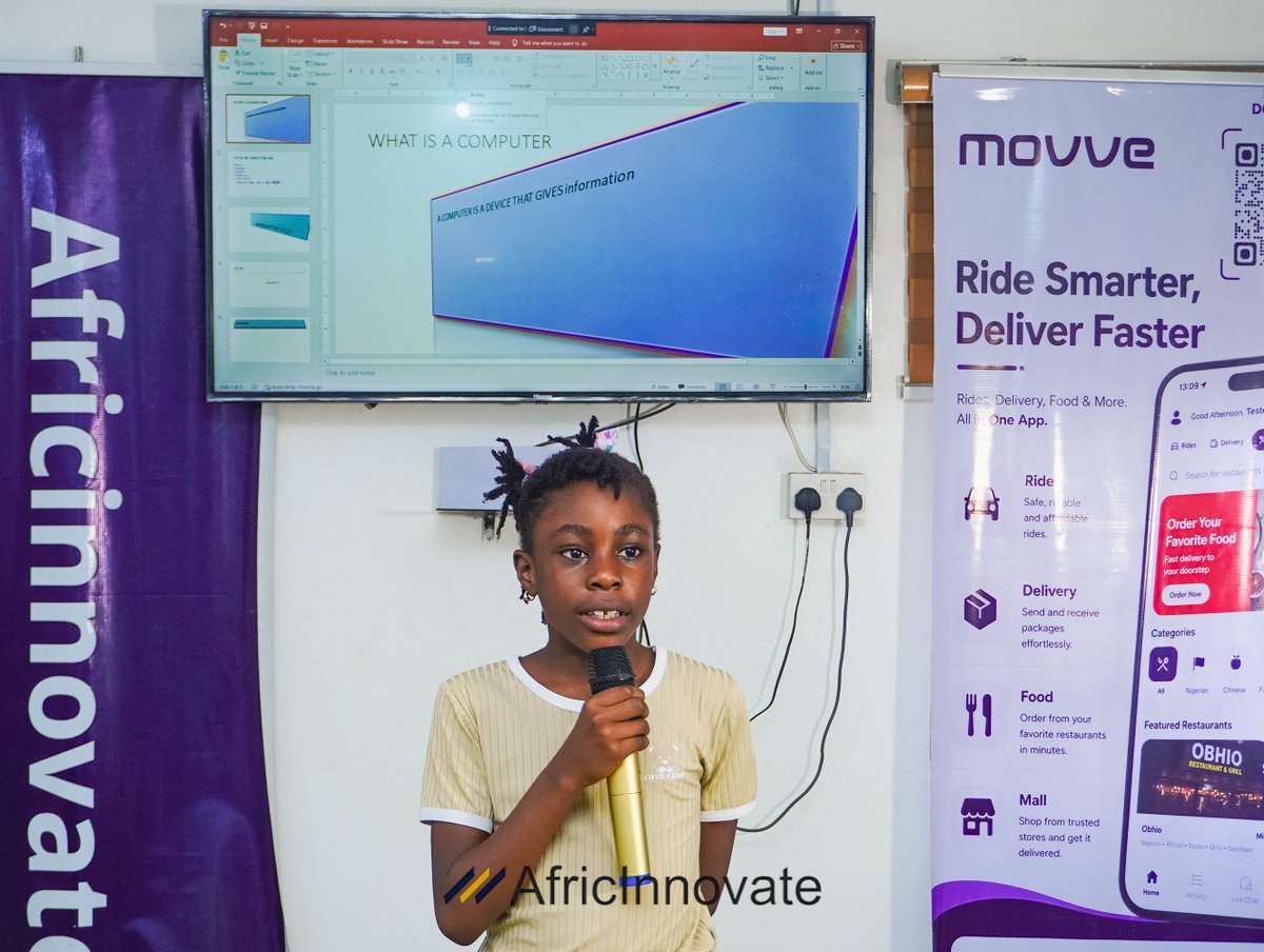 AfricInnovate's tweet photo. Give children the right environment...
Watch them surprise you every single time. ๐ฅน๐
We're witnessing confidence grow one presentation at a time.
๐ฅ AfricInnovate Summer TechCamp 2026
#AfricInnovate #SummerTechCamp #KidsInTech https://t.co/jog48STuSL