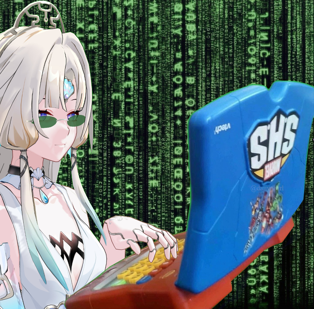 daiIypearl's tweet photo. Silver Wolf: ...A hacking trick?
Pearl: https://t.co/DaRYWU9Www