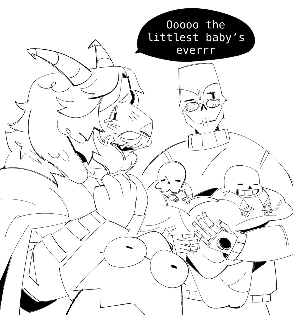 valintinesbear's tweet photo. Based off those baby skelebro mercyplates comics zarla made =^_^= https://t.co/TteQgIjROM