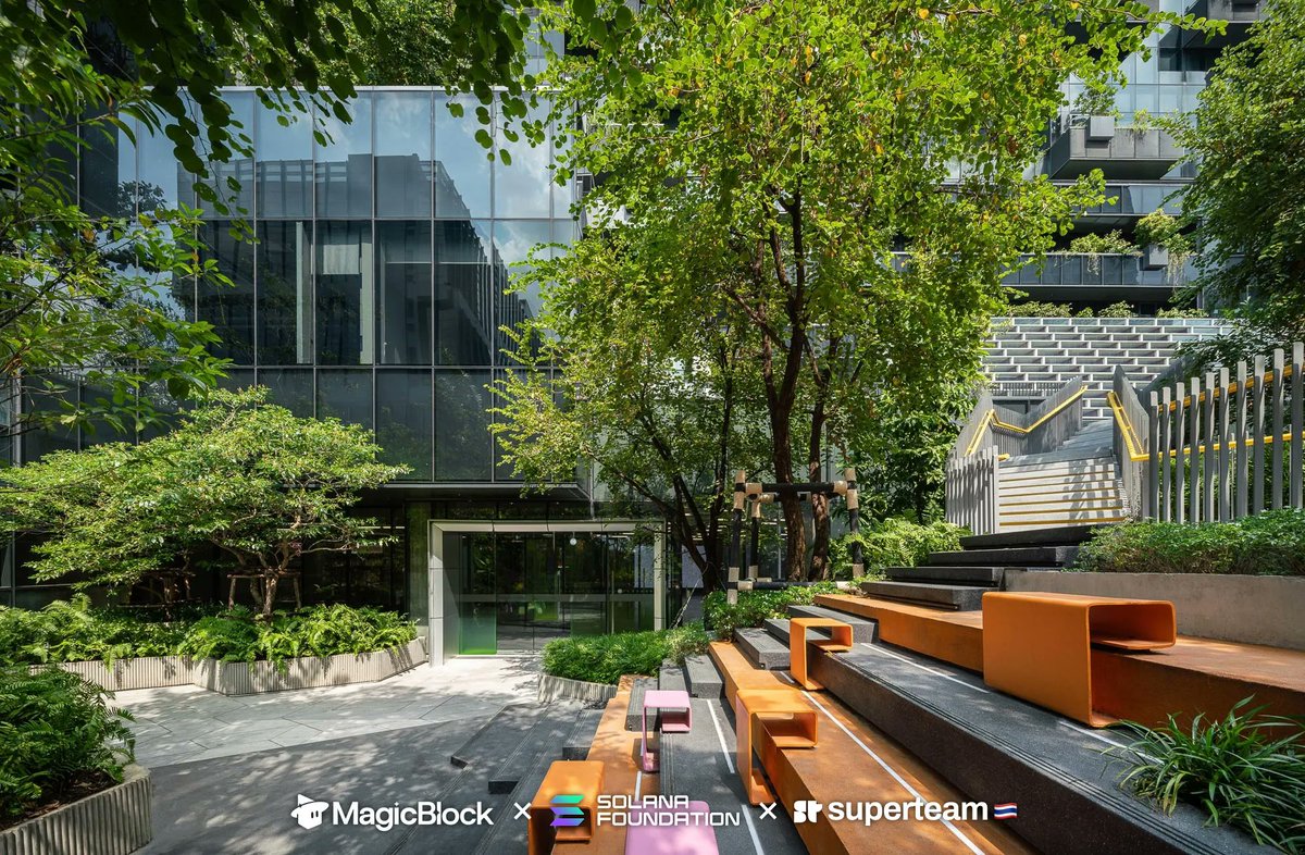 magicblock's tweet photo. Introducing the MagicBlock Founders Camp in Thailand 🇹🇭

Fully sponsored 10 days in Bangkok with our team and other ambitious founders to turn your project into a funded startup

Supported by @SolanaFndn &amp; @SuperteamTH

Here's how to secure your spot 🧵👇 https://t.co/rLYLYSIMJH