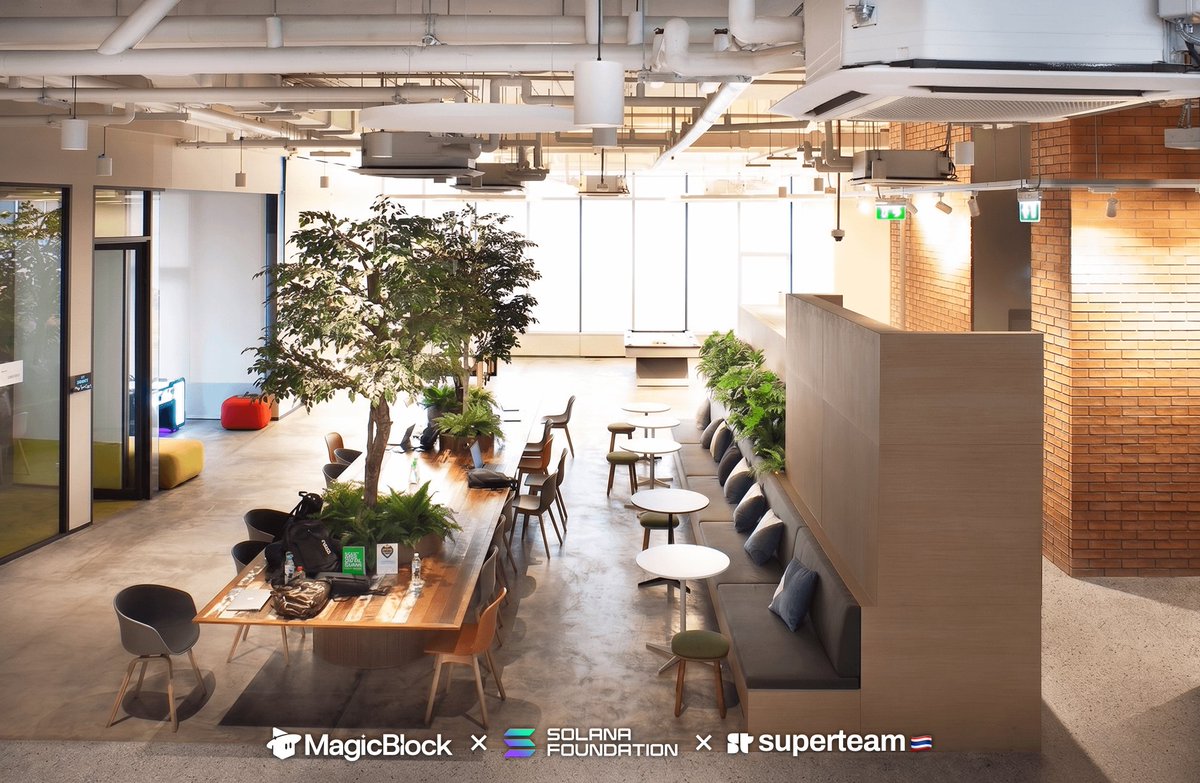 magicblock's tweet photo. Introducing the MagicBlock Founders Camp in Thailand 🇹🇭

Fully sponsored 10 days in Bangkok with our team and other ambitious founders to turn your project into a funded startup

Supported by @SolanaFndn &amp; @SuperteamTH

Here's how to secure your spot 🧵👇 https://t.co/rLYLYSIMJH