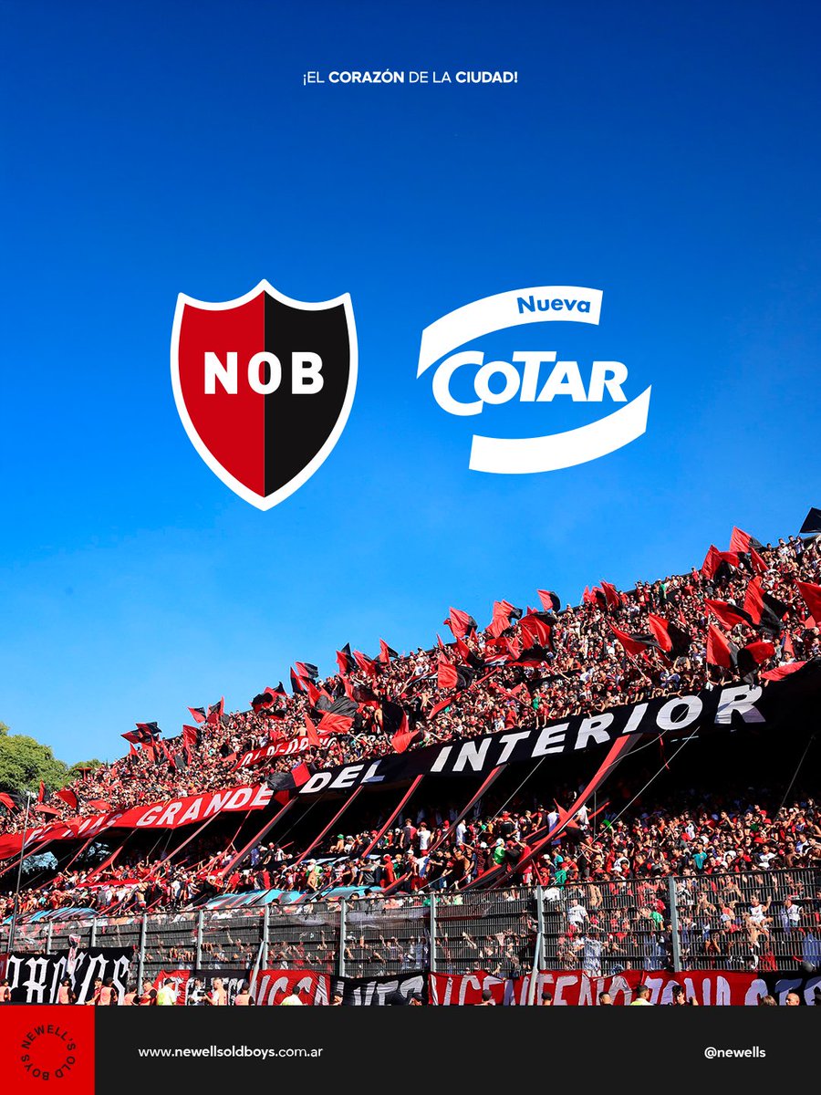NewellSocios's tweet photo. Newell's 🫱🏻‍🫲🏼 Cotar 

La empresa santafesina @lacteoscotar continúa acompañando al Más Grande del Interior y, a partir de este Torneo Clausura, está presente en la camiseta del primer equipo. Además, seguirá acompañando al fútbol femenino leproso.

Gracias por seguir confiando y por continuar formando parte del crecimiento de nuestro club. ❤️🖤🙌🏼