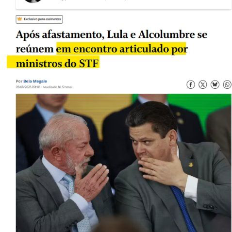 JeffreyChiquini's tweet photo. Moraes é o ministro de relações do Lula… https://t.co/C0eSxbNn4g
