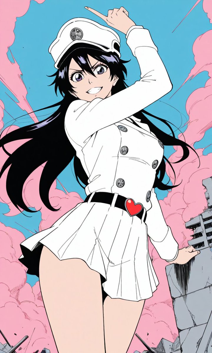 K_365_Kishima's tweet photo. 💥Un feliz cumpleaños a Bambietta Basterbine, fue una Quincy y miembro del Sternritter del Wandenreich, con la designación "E" - "The Explode", posee un fuerte instinto de supervivencia y autoconservación durante el combate🖤💠🥳🎂
#BLEACH #バンビエッタ・バスターバイン https://t.co/PhBh9zzD4g