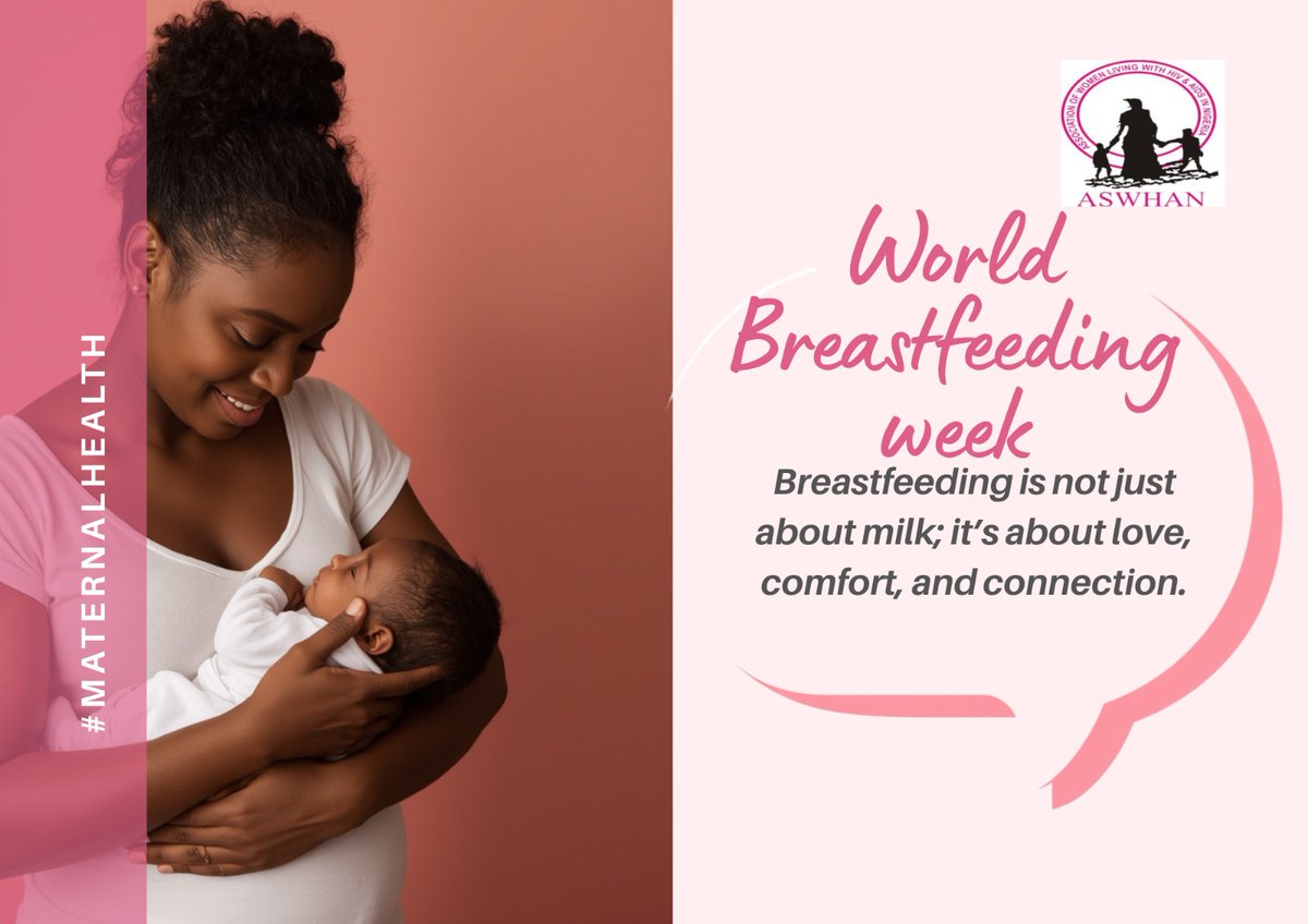 ashwanrivers's tweet photo. World Breastfeeding Day reminds us that breastfeeding is more than nourishment, it is a foundation for #lifelong #health, #bonding, and #resilience.Let us join in celebrating and encouraging the beauty of breastfeeding everywhere https://t.co/D2OVj3SnCQ
