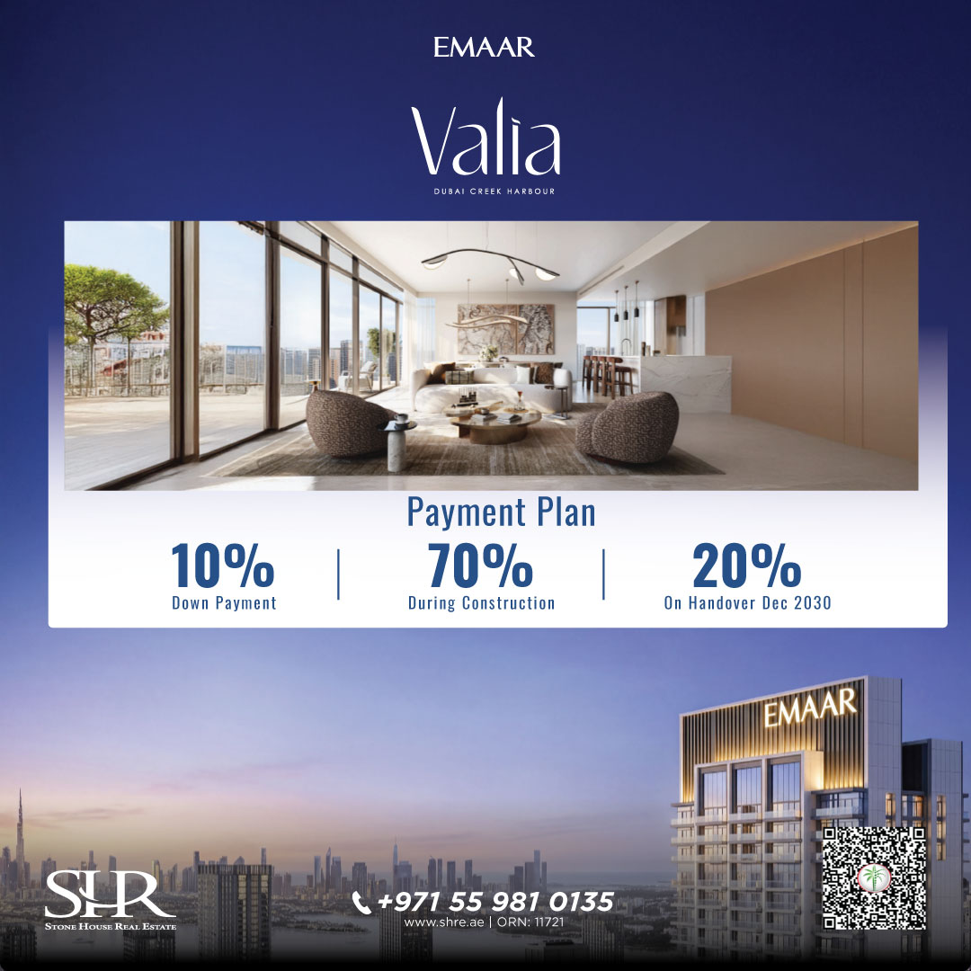 stonehouse2012's tweet photo. Valia at Dubai Creek Harbour by Emaar

Project Highlights:
🏡 1, 2, 3 &amp; 4 Bedroom Apartments
💰 10% Down Payment
🏦 80/20 Payment Plan
💵 Starting from AED 1.96 Million
🗓️ Handover: Dec 2030
📍 Prime Location: Dubai Creek Harbour

📞 Call: +971 55 981 0135
📧 Email: moin@shre.ae https://t.co/KJgsS3SYcF