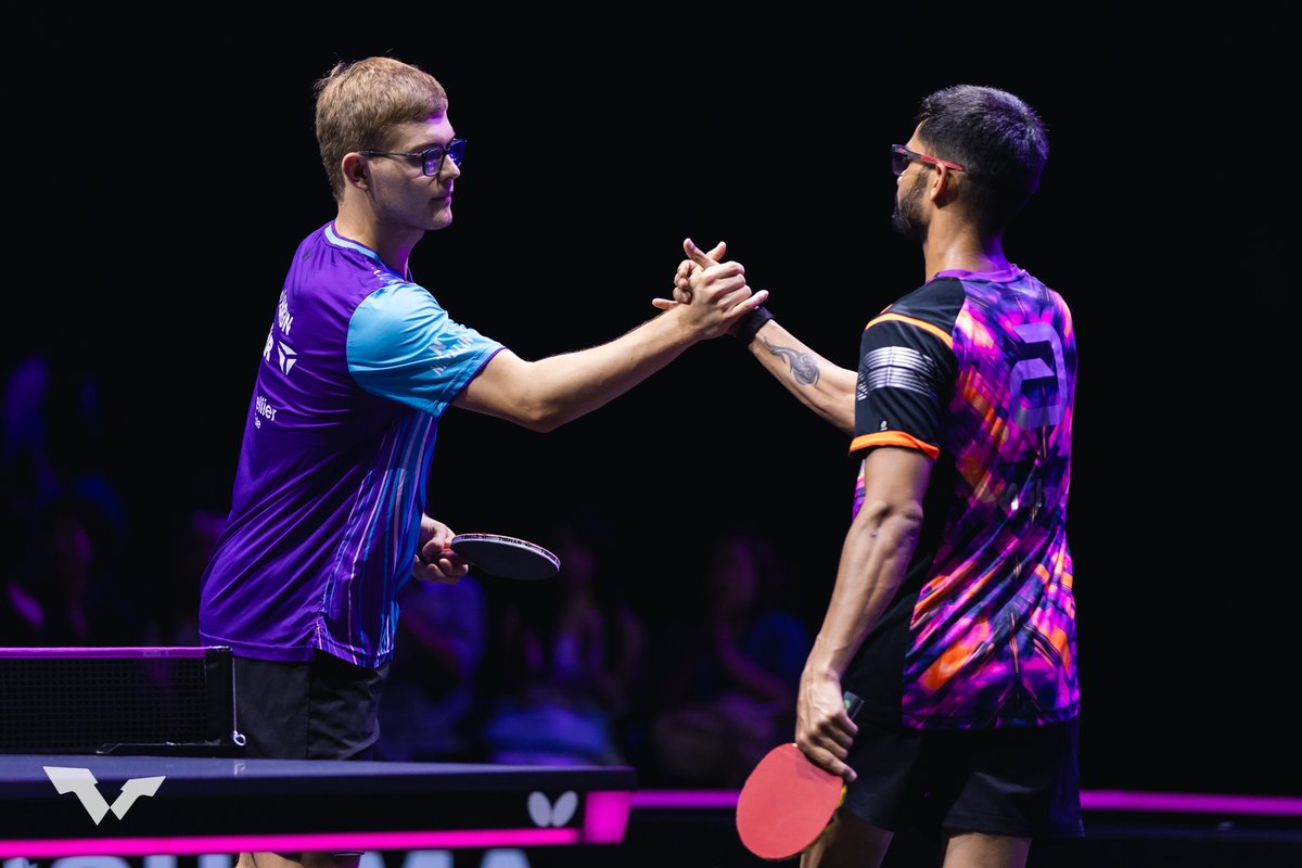 AlexisLebrun15's tweet photo. Très content de passer ce premier tour 💪

Place maintenant au match demain face à Jorgić pour une place en quarts de finale. 🔥

Ce sera demain à 13 h 15 heure française (20 h 15 heure locale)

En direct sur @lequipe 📺

Hâte d'être à la table ! 🏓

📸  @WTTGlobal 

#TeamLebrun https://t.co/BytCUfrfrg