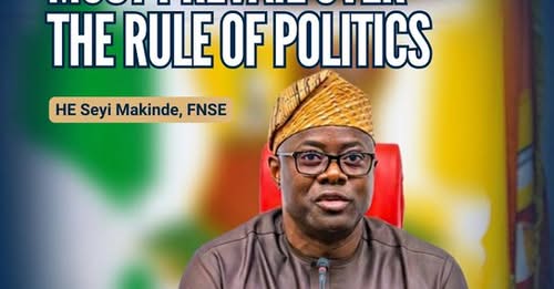 VeegilMedia's tweet photo. Oyo State Governor Seyi Makinde has accused the EFCC of engaging in political interference and conducting selective investigations in matters relating to the Osun State election.
#veegilmedia #SeyiMakinde #EFCC #OsunElection #OyoState #NigeriaPolitics 
https://t.co/4AkaNeRB7H https://t.co/xx5dEtR3zD
