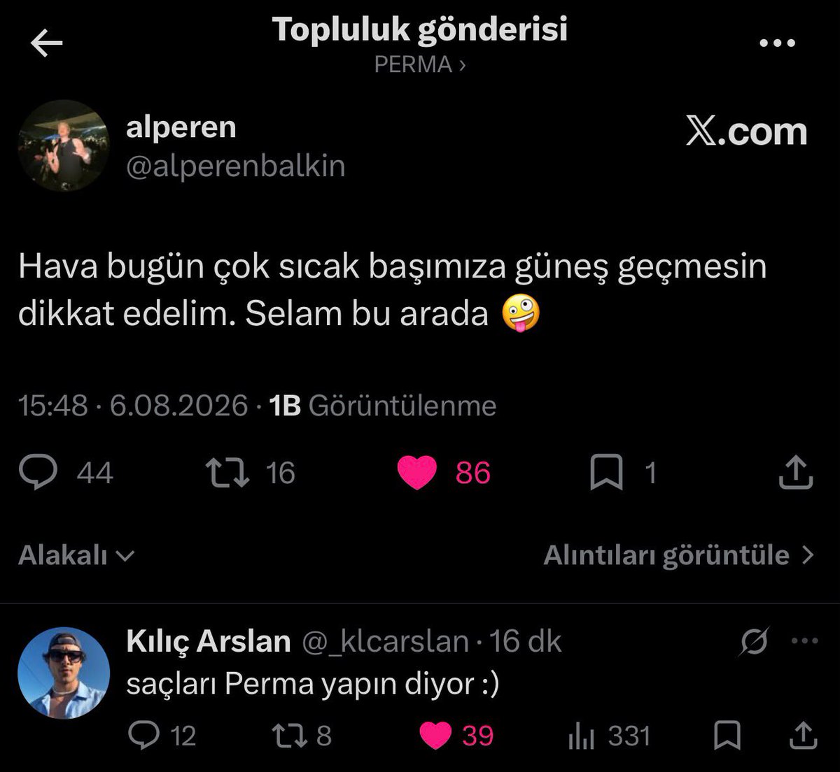 permacrave's tweet photo. #SONDAKİKA
Alperen permatiklerin ne kadar komik oldugunu gorup, onlarin isigini calmak icin topluluga geldigi soyleniyor🤔🤔 detaylar icin mente bakin👇🏿👇🏿 https://t.co/xRyEEA4reZ