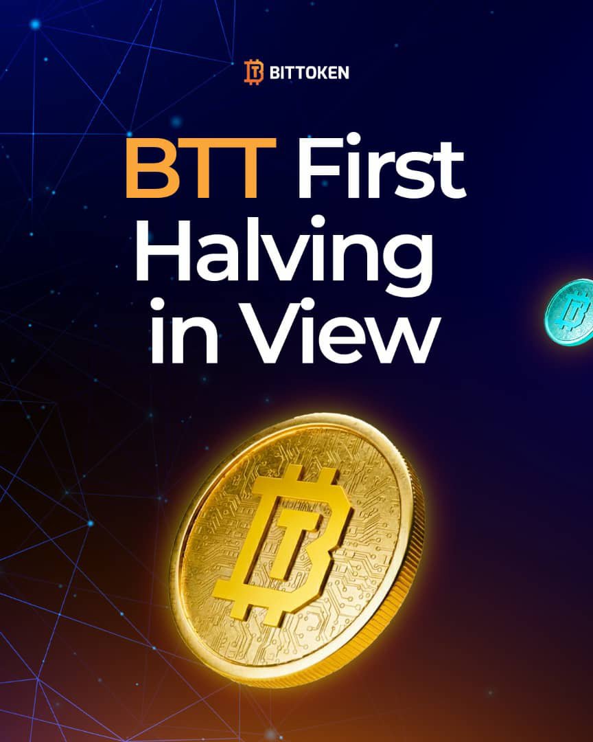 AdaoraBen2's tweet photo. The first BTT halving is coming in November 2026. If you understand how halvings work, then you already know what comes next, your mining rewards won't remain the same.

This is the time to go all in. Mine as much BTT as you can while rewards are still at their current level. Build your team, stay consistent, and don't miss a single day.

Get your mining bots from me if you can afford it, After November, earning the same amount of BTT will become much harder.

Take this as advice from someone who wants to see you win. BTT is rewarding and will reward those who stay consistent. Keep mining!