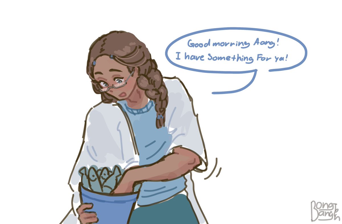 thebong1301's tweet photo. ( 1/3 ) Kataang Au 🐟#kataang #atla #Katara #Aang https://t.co/fWuw8Py3b2