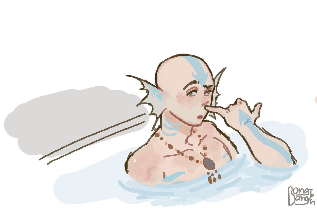 thebong1301's tweet photo. ( 1/3 ) Kataang Au 🐟#kataang #atla #Katara #Aang https://t.co/fWuw8Py3b2
