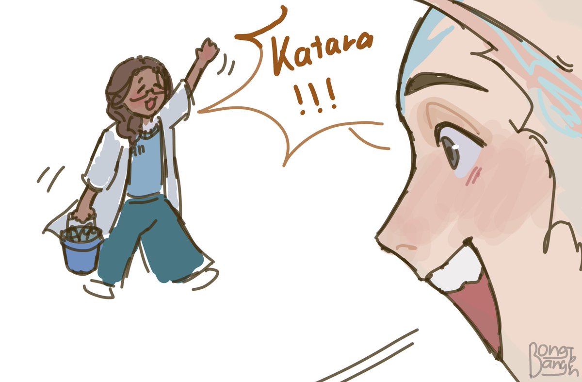 thebong1301's tweet photo. ( 1/3 ) Kataang Au 🐟#kataang #atla #Katara #Aang https://t.co/fWuw8Py3b2