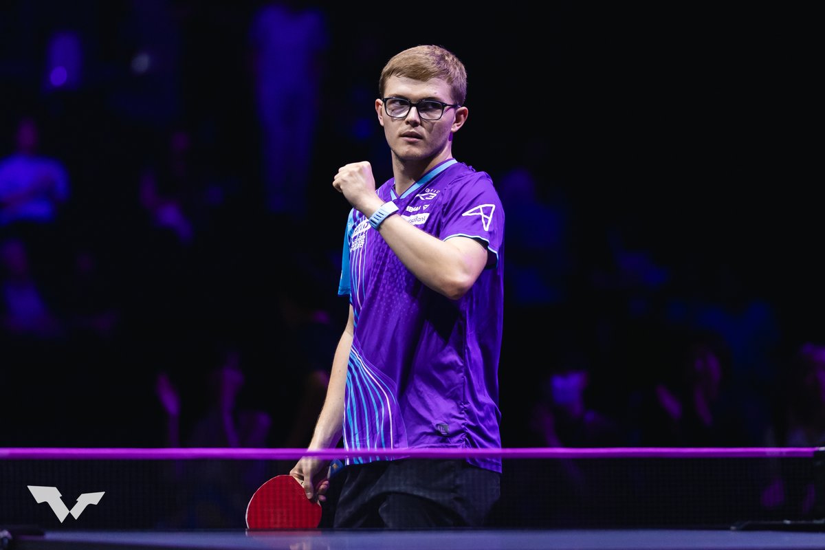 AlexisLebrun15's tweet photo. Très content de passer ce premier tour 💪

Place maintenant au match demain face à Jorgić pour une place en quarts de finale. 🔥

Ce sera demain à 13 h 15 heure française (20 h 15 heure locale)

En direct sur @lequipe 📺

Hâte d'être à la table ! 🏓

📸  @WTTGlobal 

#TeamLebrun https://t.co/BytCUfrfrg