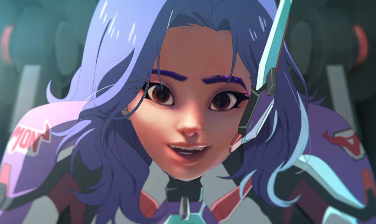 Kayffeine__'s tweet photo. Omg guys the in game look of the new hero Dmon got leaked!!! https://t.co/NeZQyBKVTN