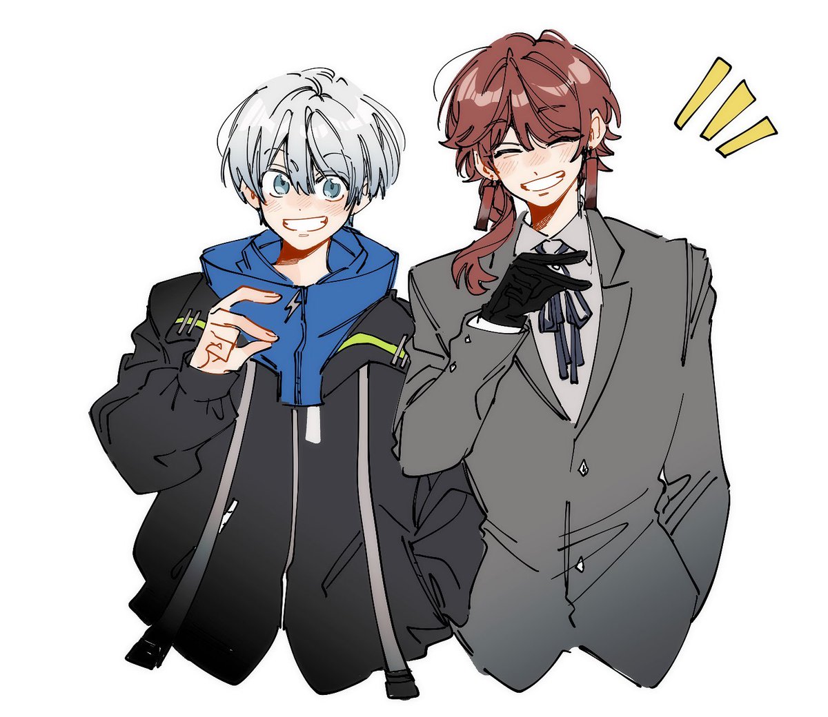 Toriringaru_ka's tweet photo. 🐔🐰🌙🧲🔥 https://t.co/gL3vx0F53a