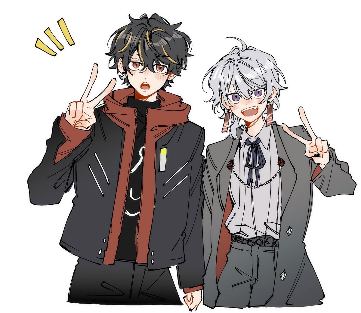Toriringaru_ka's tweet photo. 🐔🐰🌙🧲🔥 https://t.co/gL3vx0F53a