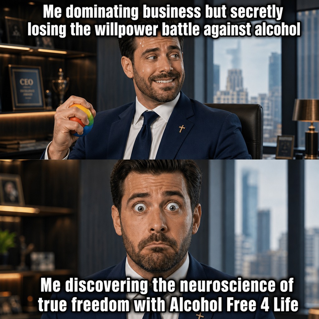 coach_vtrujillo's tweet photo. You can dominate the boardroom and still be losing the silent battle at 5 PM. Willpower isn't a strategy, it's a battery, and yours is draining. Stop fighting your biology and start using neuroscience to actually get free. The realization hits hard. #SoberCEO #FaithDriven https://t.co/xp0yReH0B7
