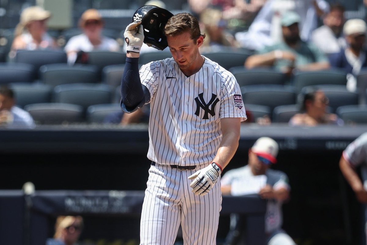 YankeeReport_'s tweet photo. Ryan McMahon’s 82 wRC+ is the lowest by any Yankees everyday position player with 400+ PA since Mark Teixeira had a 76 wRC+ in 2016 🤯 https://t.co/XBO9ltcf4F