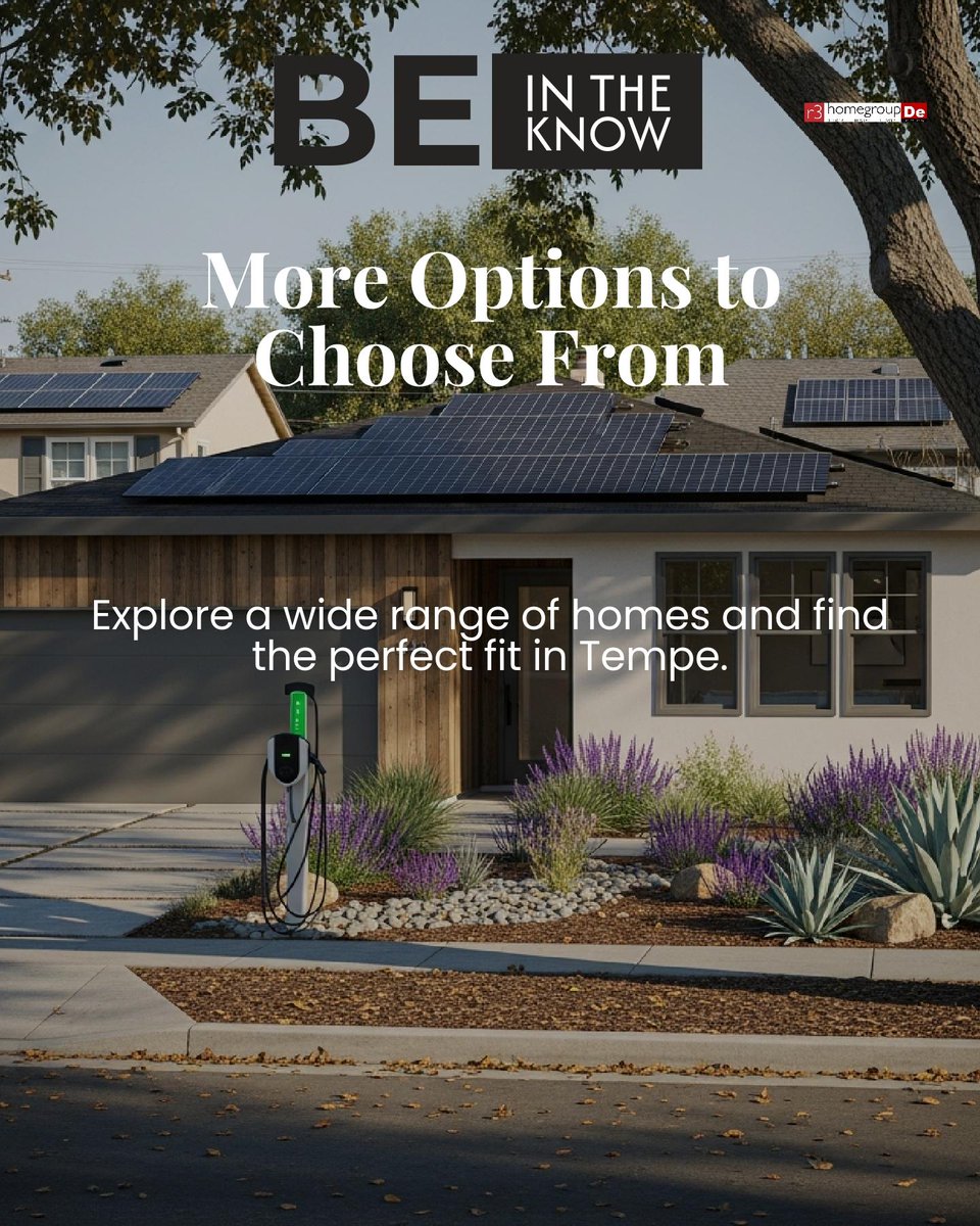 Paul_Eide_MN's tweet photo. Tempe’s buyer’s market puts you in the driver’s seat, more options, more room to negotiate, especially in top neighborhoods. 

How would you approach your offer strategy now? https://t.co/OSdSsvNiR1