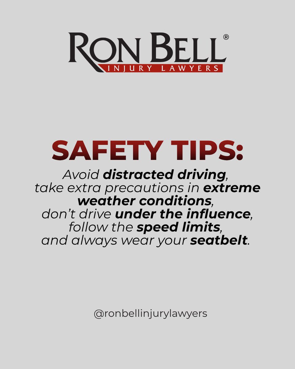 RonBellLawyers's tweet photo. Did you know that there are 100 deadliest days for driving? Click the link below to learn how to stay safe on the road this summer!

https://t.co/zCe4DI0owT   

#ronbellinjurylawyers #ronbell #lawfirm #injurylawyers #NewMexico #AlbuquerqueNM #Albuquerque #dangerousdriving https://t.co/ef9sSwr3B0