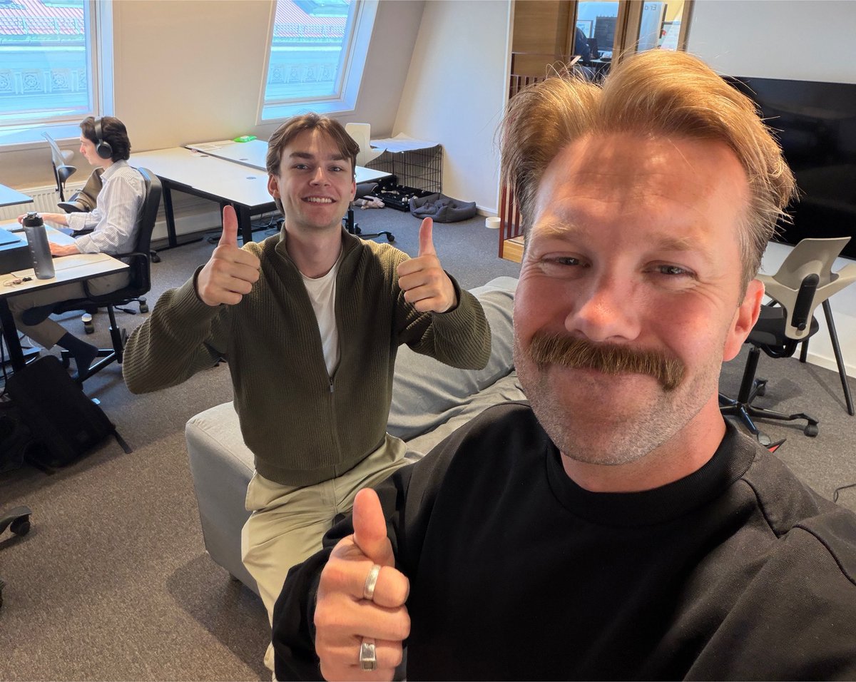 einar_m's tweet photo. Joakim is one of the most cracked AI-pilled engineers i’ve met. 

that’s why i’m super stoked to welcome him to avei as founding engineer!

he is an ex founder, has podiumed hackathons across europe and placed top 1% in the Norwegian AI championships.

WELCOME @jokkemann222!! https://t.co/Wr4HlrjevW