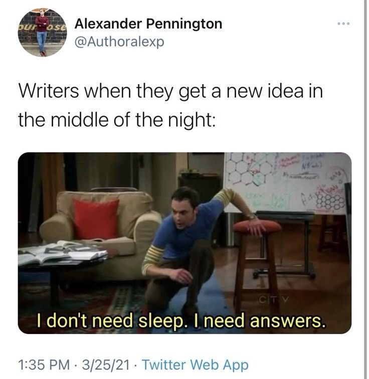 JenniferCwrites's tweet photo. And I need a notebook (or my notes app on my phone) to get ALL the ideas down. If not, I'll forget. #amwriting #newstoryideas #authorlife https://t.co/PzDRs7FRjO