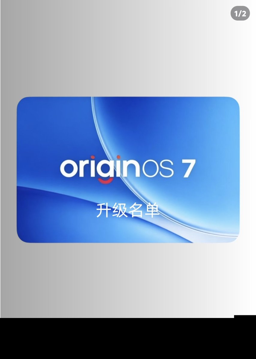 BabuBahlerao's tweet photo. OriginOS 7 update list! Check if your phone
is on it o
originos digitalpowerplayer mobilesystem
#vivo #orangesystem #systemupdate https://t.co/Qbif9jnZtd