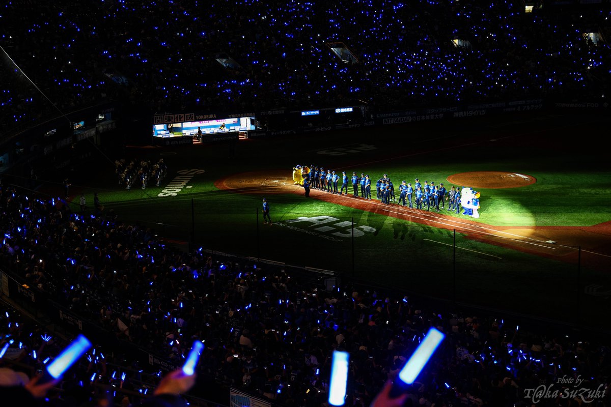 no07t_suzuki's tweet photo. YOKOHAMA STAR⭐︎NIGHT 2026（まとめ3）

※2026.8.5・6撮

#baystars #横浜 #DeNA #ベイスターズ 
#横浜スタジアム #ハマスタ #浜スタ #横浜優勝 
#スターナイト #YOKOHAMASTAR︎NIGHT #STARNIGHT #スタナイ
#ドローン #600機 https://t.co/RWKEDL7LU9