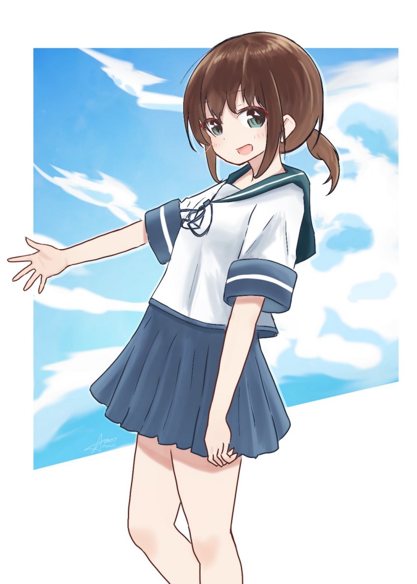 tzha243's tweet photo. 吹雪ちゃん https://t.co/yDJ8vXGJwg