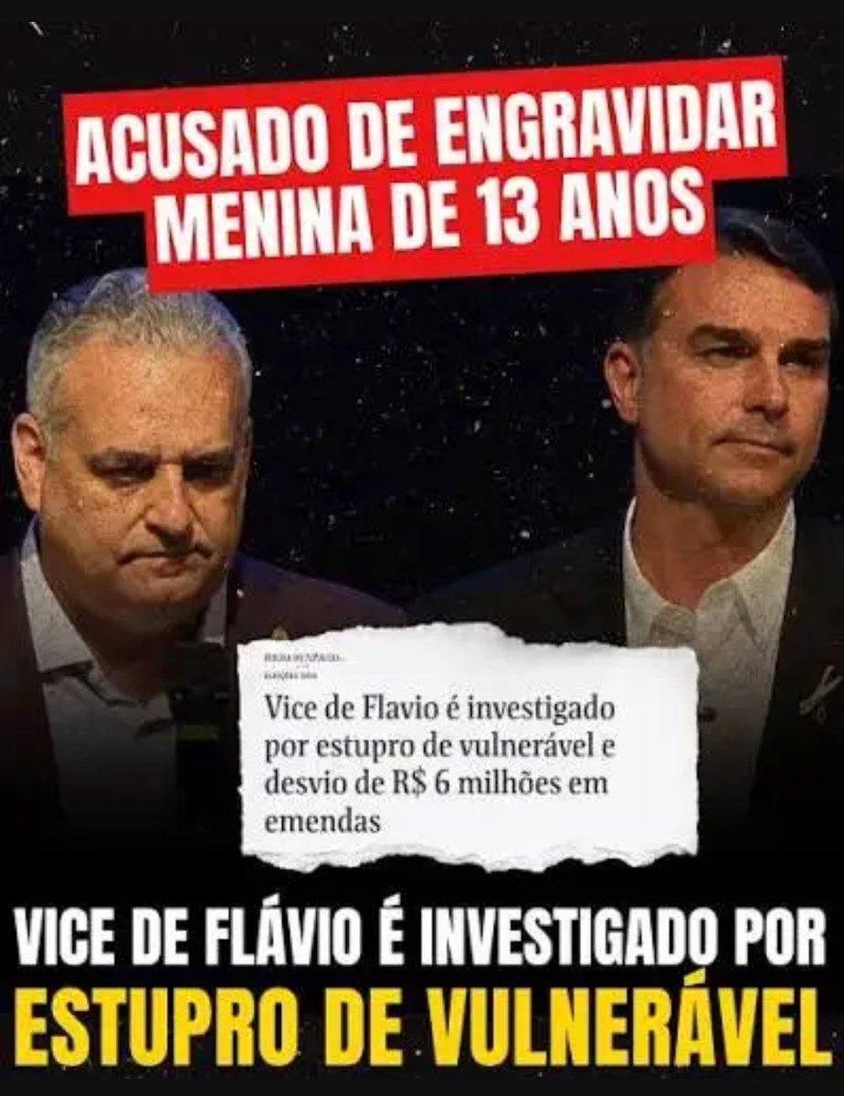 feassis28's tweet photo. @FlavioBolsonaro @Alfredogaspar_ Imagina se fosse o vice do Lula!!!!!! https://t.co/p575l3XPvn