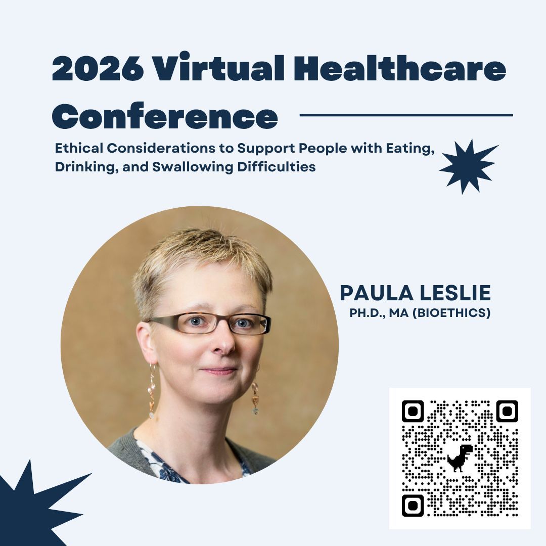 MshaLang's tweet photo. Wondering about ethical practice when supporting people with eating, drinking, and swallowing difficulties? Join us on Saturday, 9/12/26, for the 2026 Virtual Healthcare Conference!
https://t.co/LL4JM28oAD https://t.co/3xJVYwk4z8