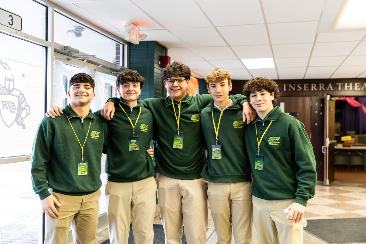 SJRHighSchool's tweet photo. Throwback Thursday!

This week we take a look at February 2026.

-Pippin
-Class of 2030 Registration Day
-Lenten Mass
-Internship Presentations

#GreenKnights https://t.co/aJQIuNKmyI