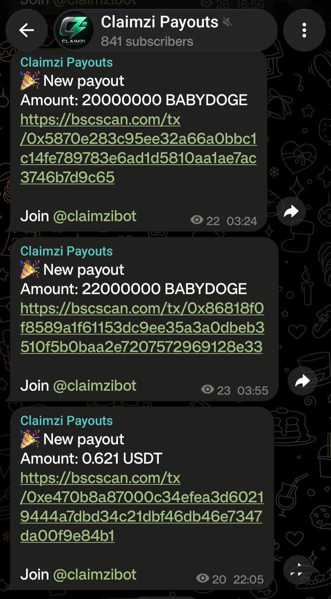 ClaimziBot's tweet photo. 🔥 Your rewards shouldn't keep you waiting!

Complete tasks on Claimzi and enjoy fast USDT or BabyDoge payouts.

🔗 https://t.co/08AwCFspNv

Claimzi is built to make earning crypto

Earn, withdraw, and repeat with ease. 🚀

#Claimzi #ClaimziBot #USDT #BabyDoge #Airdrop #Free https://t.co/wsgBYHvXAW
